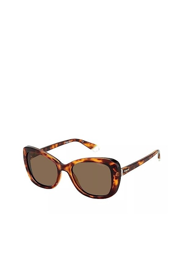Polaroid PLD 4132/s/x Sunglasses, 086/SP Havana, 53 Unisex