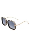 HPIRME Lunettes de soleil punk hommes lunettes plein cadre UV400 femmes neutres lunettes rétro lunettes de soleil femmes, noi