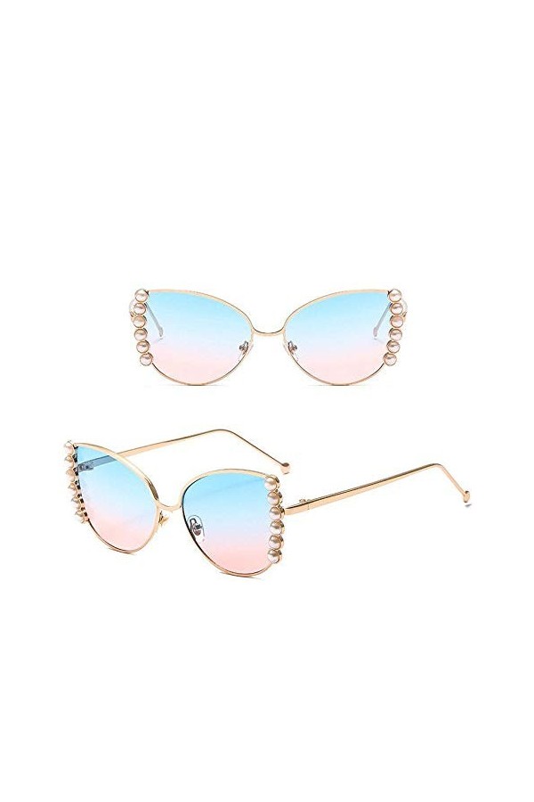 NIUASH Lunettes de Soleil polarisées Lunettes de Soleil série Oeil de Chat Oculos De Sol rétro Femmes Lunettes de Soleil Vint