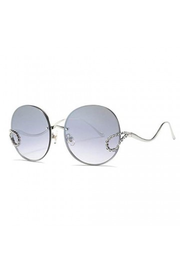 NIUASH Lunettes de Soleil polarisées Lunettes de Soleil Rondes Vintage Lunettes rétro Femmes Miroir Shades-B