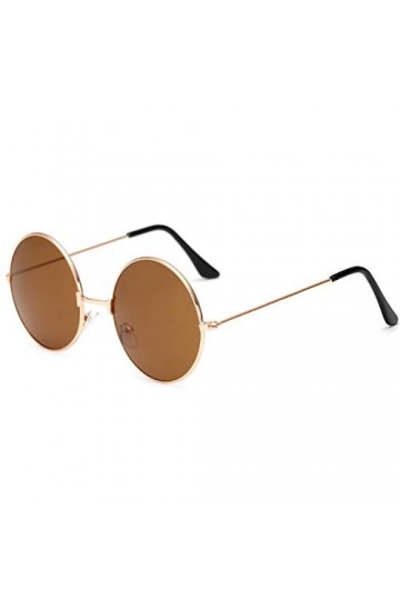RENJMU Lunettes de Soleil, Nuances, Verres Ronds Hommes Femmes Vapeur UNK Lunettes de Soleil Vintage de Lunettes de Soleil
