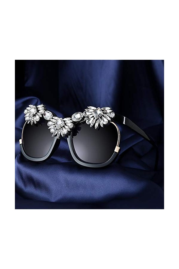 Mode Lunettes De Soleil pour Femmes Marque Designer Lunettes De Soleil Surdimensionnées Luxe Daimond Tredy Ladies Outdoor Per