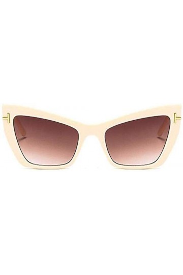 NIUASH Lunettes de Soleil polarisées Mode Yeux de Chat Lunettes de Soleil Femmes Vintage Petit Cadre Femme Lunettes de Soleil