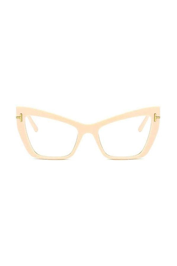 ZYIZEE Lunettes de Soleil Mode Yeux de Chat Lunettes de Soleil Femmes Vintage Petit Cadre Femme Lunettes de Soleil Lunettes T