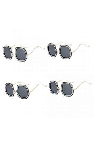 CLISPEED 4 Pièces Lunettes De Soleil En Diamant Des Lunettes De Soleil Lunettes De Soleil Tendance Pour Femmes Lunettes De So