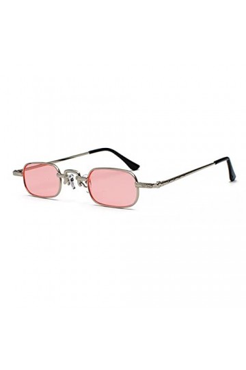 Lunettes De Soleil Carrées Vintage Pour Hommes Designer De Luxe Lunettes De Soleil En Métal Femmes Mode Lunettes Gafas, 1, Ch