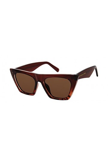 Prive Revaux Victoria Mini/s Sunglasses, Chocolate/Tortoise, 51 Unisex