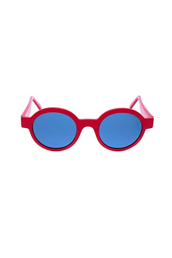 Italia Independent 0917-CRK-053 Montures de Lunettes, Rouge Rojo , 22 Femme