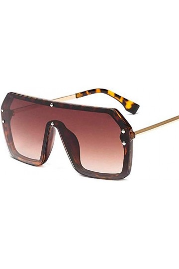 NIUASH Lunettes de Soleil polarisées Mode Unisexe Dames Lunettes de Soleil carrées Femmes Nuances surdimensionnées Vintage Ar