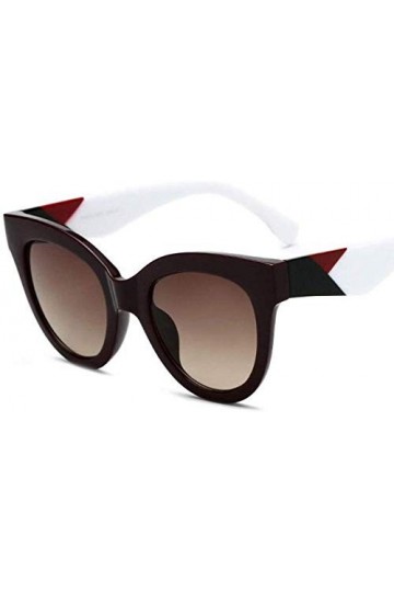 ZYIZEE Lunettes de Soleil Lunettes de Soleil Oeil de Chat Femmes Vintage Femmes léopard Lunettes de Soleil Rondes Femme Uv400