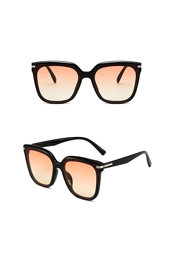 HCHES Lunettes de soleil pour femmes dété vert clair Fashion Square Jelly Color Shades colorées pour femmes Lunettes de sole