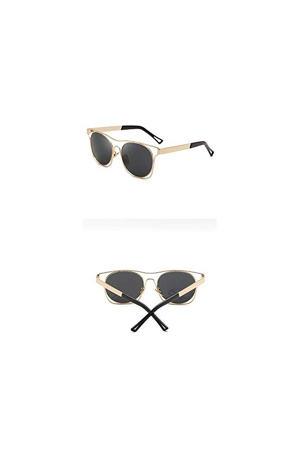 Lunettes De Soleil pour Femmes, Lunettes De Soleil À Film De Couleur Éblouissante Résistance UV UV400 pour Un Voyage De Vacan