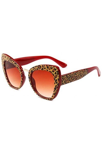 NIUASH Lunettes de Soleil polarisées Lunettes de Soleil Lettre Oeil de Chat Femmes Mode Graffiti Lunettes de Soleil carrées p