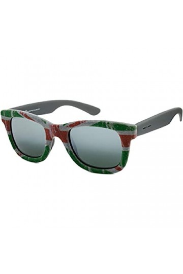 Italia Independent 0090V-ITA-000 Lunettes de Soleil Femme, Multicolore Vert/Gris/Brown , 52