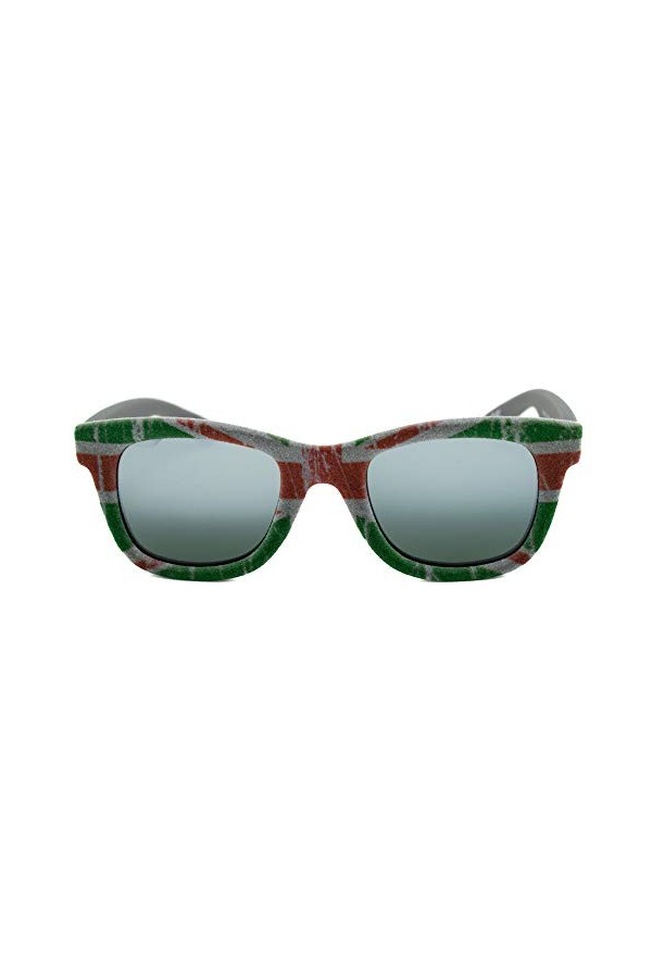 Italia Independent 0090V-ITA-000 Lunettes de Soleil Femme, Multicolore Vert/Gris/Brown , 52