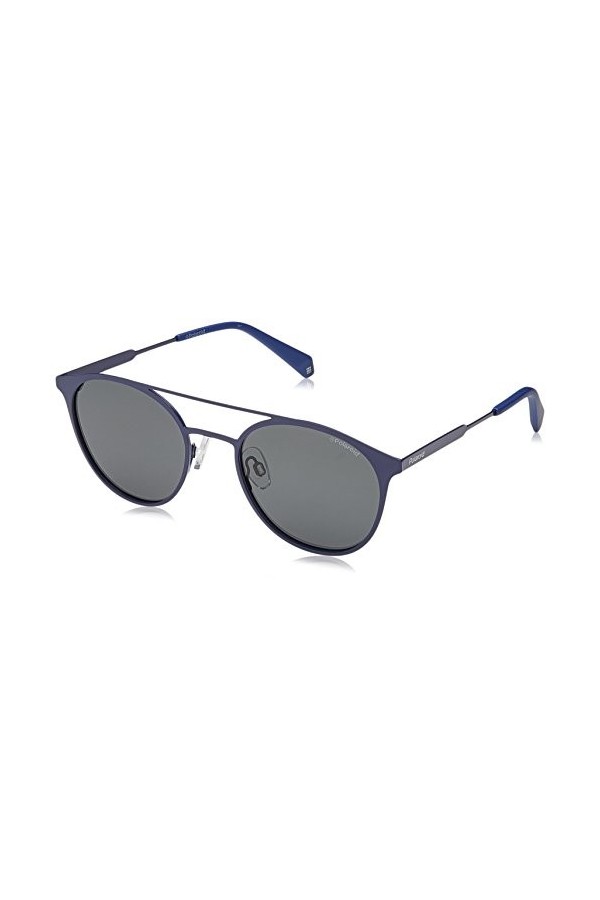 Polaroid PLD 2052/S M9 PJP 51 Montures de Lunettes, Bleu Bluette/Grey Pz , Mixte Adulte