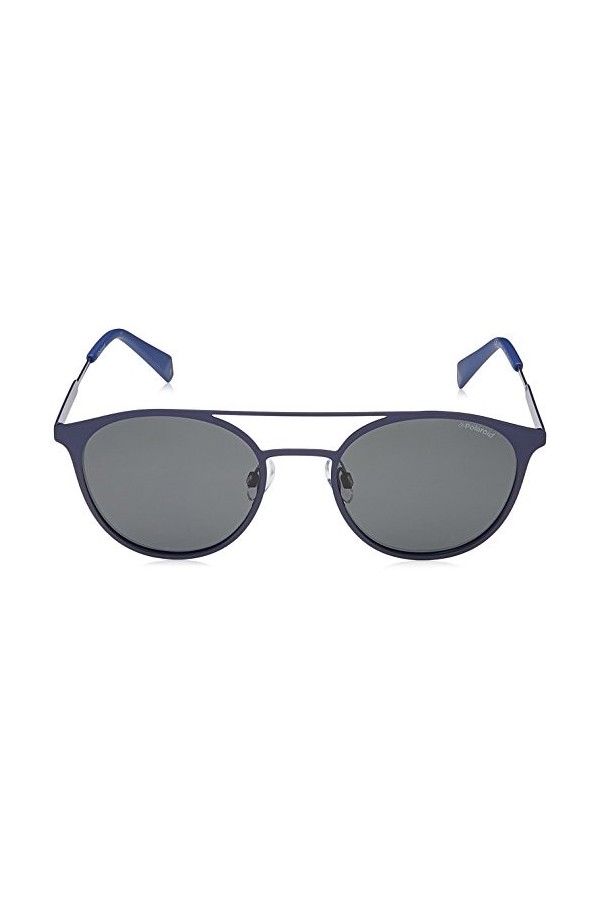 Polaroid PLD 2052/S M9 PJP 51 Montures de Lunettes, Bleu Bluette/Grey Pz , Mixte Adulte