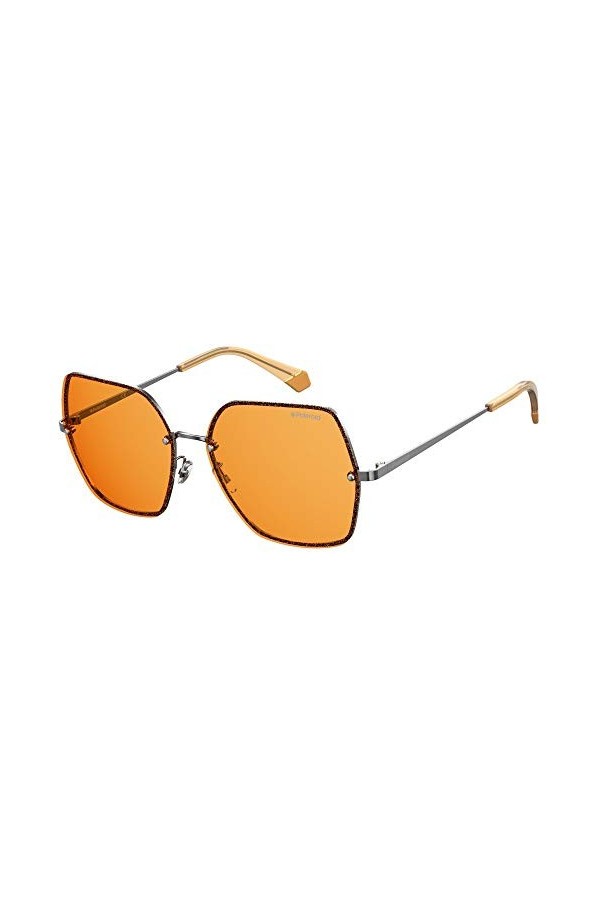 Polaroid PLD 4091/S Lunettes de soleil Ruthenium Orange, 58 Unisexe
