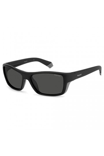 Polarois Sport PLD 7046/s Sunglasses, 08A/M9 Black Grey, 57 Unisex