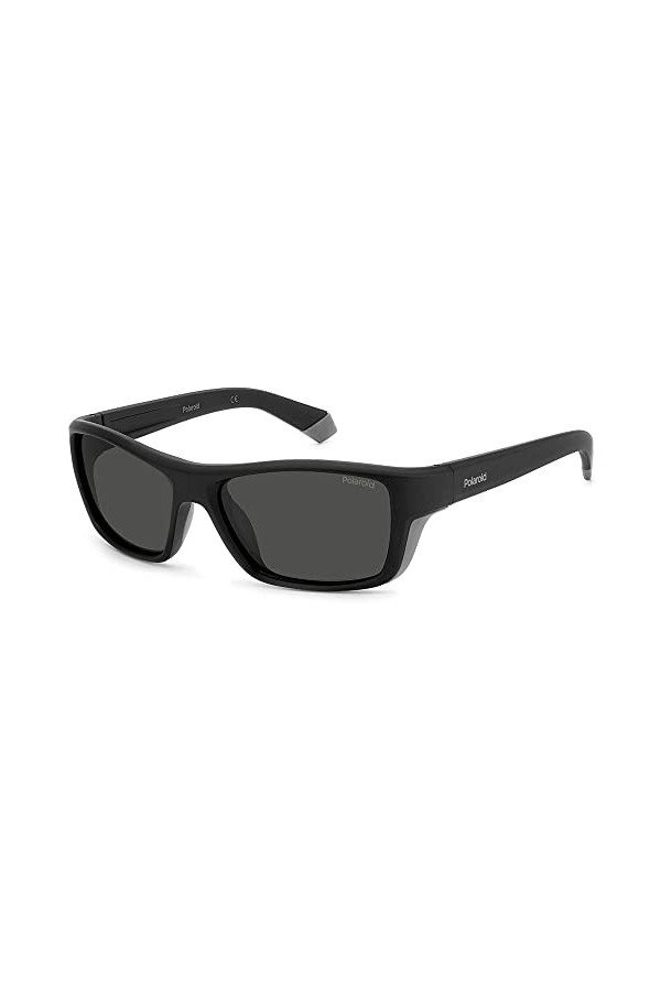 Polarois Sport PLD 7046/s Sunglasses, 08A/M9 Black Grey, 57 Unisex