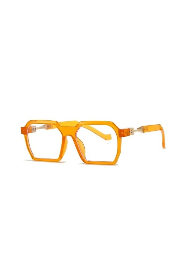 Lunettes de Soleil carrées pour Hommes Lunettes de Soleil rétro Lunettes de Soleil Vintage Femmes Nuances, C8, Taille Unique