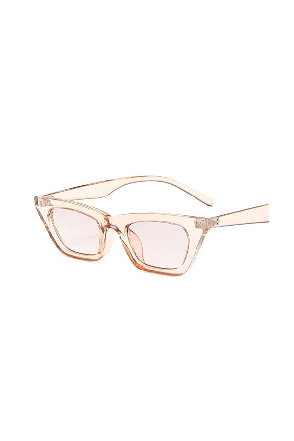 Lunettes de soleil rétro Hip Hop for hommes et femmes, petite monture, tendance, Shopping, sport, cadeau Color : E, Size : 1