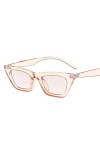 Lunettes de soleil rétro Hip Hop for hommes et femmes, petite monture, tendance, Shopping, sport, cadeau Color : E, Size : 1