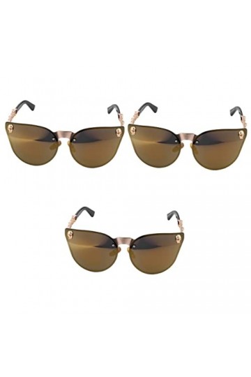 ABOOFAN 3 Pcs Lunettes De Soleil Lunettes De Soleil Lunettes De Soleil De Mode Femmes Lunettes De Soleil Espejuelos Para Muje