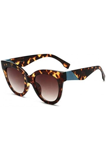 NIUASH Lunettes de Soleil polarisées Cat Eye Vintage Lunettes de Soleil Femmes été Conduite Lunettes de Soleil Dames Grandes 