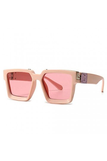 NIUASH Lunettes de Soleil polarisées Collection Lunettes de Soleil carrées pour Femmes Hommes Lunettes de Soleil Couleur Bonb