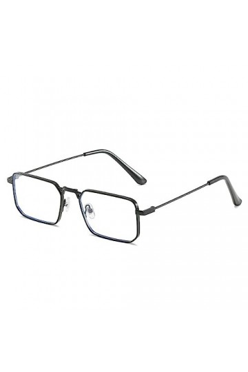 MUTYNE Petites Lunettes de Soleil Rectangle Femmes Mode Carré Cadre en Métal Lunettes de Soleil pour Hommes Été Conduite Nuan