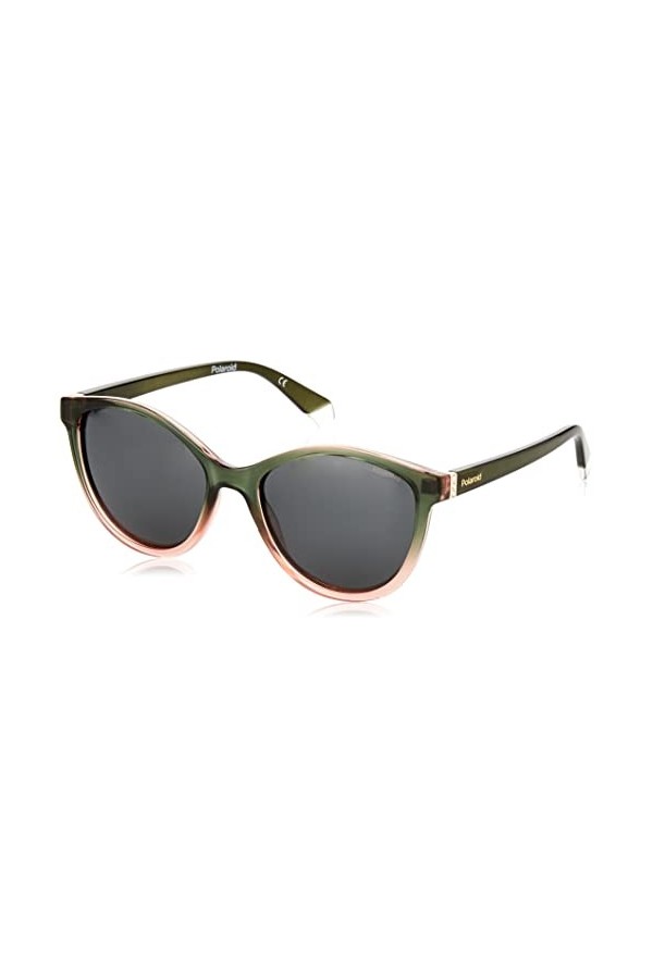 Polaroid PLD 4133/s/x Sunglasses, IWB/M9 Green Pink, 55 Unisex