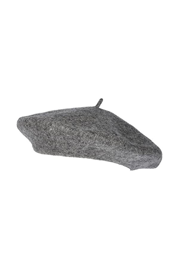 ONLY ONLWOOL Beret CC, Gris foncé mélangé, Taille Unique Lot de 30 Femme