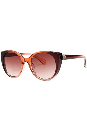 NIUASH Lunettes de Soleil polarisées Rétro Mode Yeux de Chat Lunettes de Soleil Femme Lunettes de Soleil carrées Femmes dégra