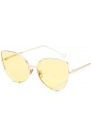 NIUASH Lunettes de Soleil polarisées Lunettes de Soleil Oeil de Chat Mode Femmes Lunettes de Soleil Femme à la Mode été Bonbo