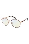 Prive Revaux The Dixie/BB Sunglasses, FG4/18 Brown Gold, 52 Unisex