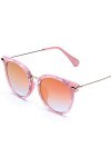 NIUASH Lunettes de Soleil polarisées Lunettes de Soleil Oeil de Chat Femmes Noir Rose Cadre Plat Lunettes revêtement Vintage 