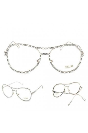 NIUASH Lunettes de Soleil polarisées Lunettes de Soleil Femmes Cadre en cuivre décoratif lentille Miroir Double Pont Lunettes