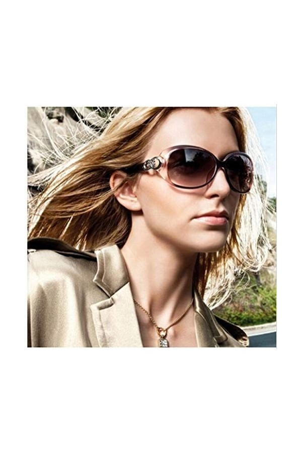 AUSUB Lunettes de soleil femme Hot New Fashion Design de haute qualité Lunettes de soleil Lady Lunettes polarisants Driving G