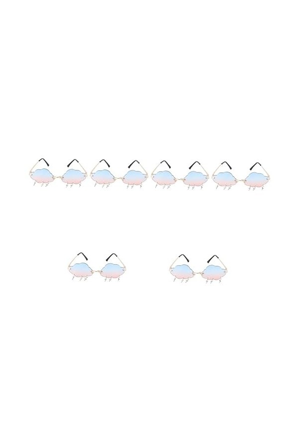 GALPADA 6 Paires Lunettes De Soleil Nuage Lunettes Pour Femmes Des Lunettes De Soleil Lunettes De Soleil De Sport Lunettes Co