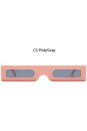 ZYIZEE Lunettes de Soleil Lunettes de Soleil Rectangle en Plastique Femmes Mode Petit Cadre Lunettes rétro Cool Vintage Lunet