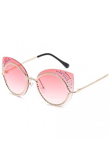 XINXIN Lunettes De Soleil for Les Femmes en Métal for Femmes, Lunettes De Mariage for La Photographie De Rue De Vacances De V