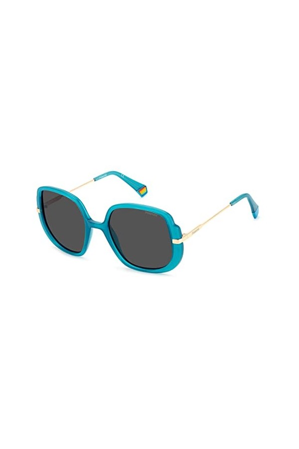 Polaroid PLD 6181/s Sunglasses, 5CB/M9 Aqua, Taille Unique Unisex