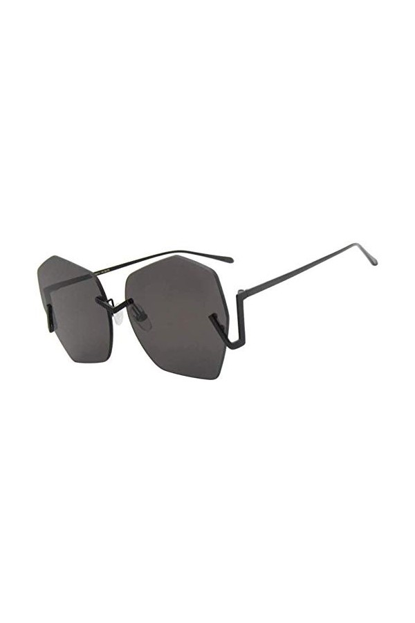 ZYIZEE Lunettes de Soleil Mode Lunettes de Soleil sans Monture Femmes Vintage été Dames Lunettes de Soleil Femme Lunettes de 