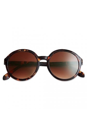 HAVE A LOOK – Lunettes de soleil + 2.5 dioptries - Verres gris fumé 100% anti-UV - Lunettes de soleil Femme - Lunettes de sol