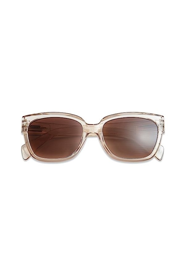 HAVE A LOOK - Lunette de soleil - Femme Beige champagne - Beige - +2,50