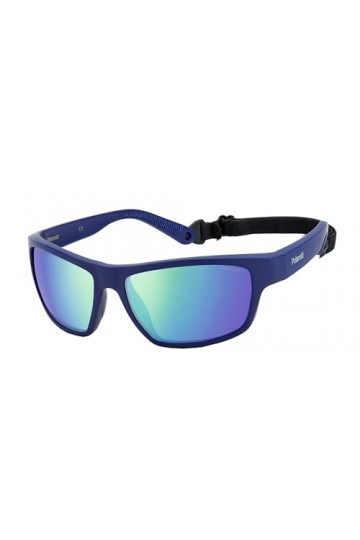 Polaroid PLD 7037/S Pjp/5z Blue 60 Sunglasses, Unisex-Adult