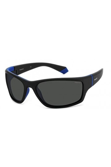 Polaroid PLD 2135/S Lunettes de Soleil, D51/M9 Noir Bleu, 65 cm Mixte
