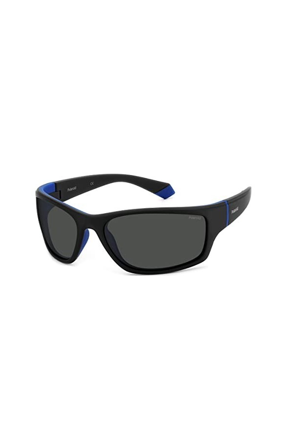 Polaroid PLD 2135/S Lunettes de Soleil, D51/M9 Noir Bleu, 65 cm Mixte