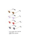ABOOFAN 12 Pcs Coeur Lunettes De Soleil Rétro Lunettes Enterrement De Vie De Jeune Fille Fournitures Bizarre En Forme De Lune